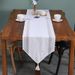 Luxury Lace Table Runner - Elegant White Cover For Dining Table Coffee Table & TV Stand (150x40cm Dust-Proof Scandinavian Style)_voghion.com