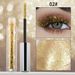 QICIY Pearl Glitter Waterproof Brightening Aegyo-sal Single Color Lidschatten Flüssiges Highlight Make-up_voghion.com