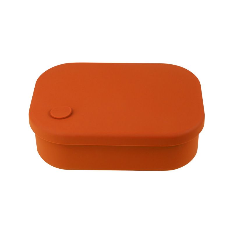 Square food grade silicone grid lunch box, student preservation lunch box, microwave oven heating lunch box, insulation Bento box_voghion.com