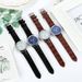Men Leather Strap Digital Watch Luxury Six Pin Men Watch Business Casual Watch_voghion.com