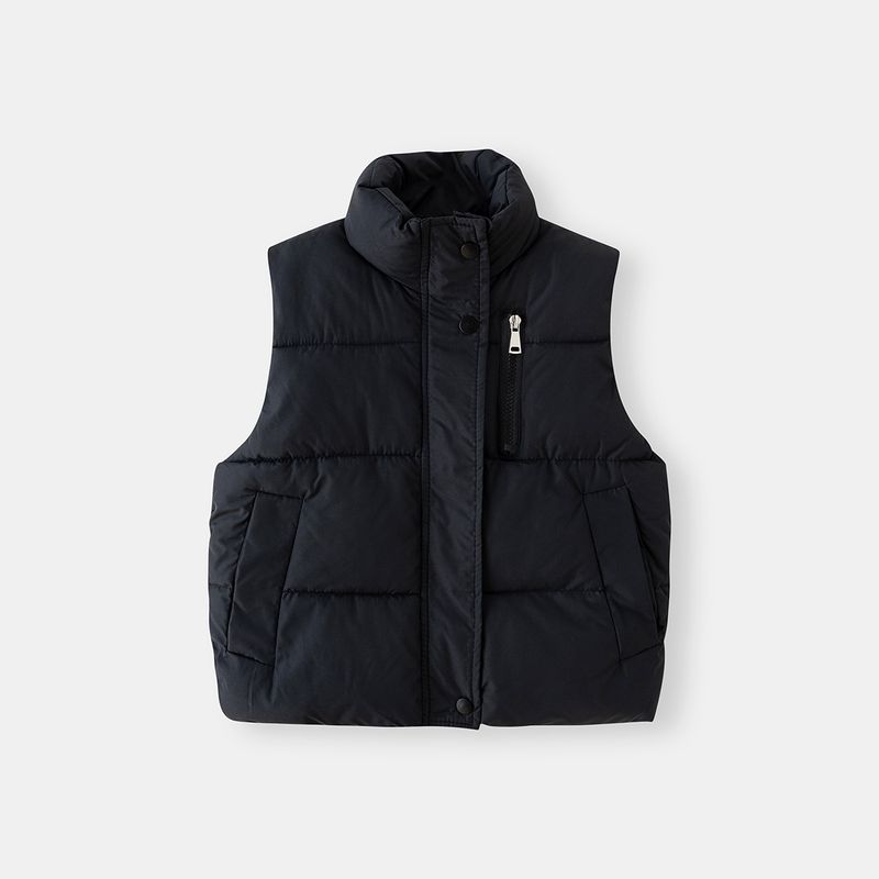 Winter Thickened Waistcoat Children's Boys Girls Cotton Vest Children's Outer Wear Warm Down Cotton Vest X0067_voghion.com