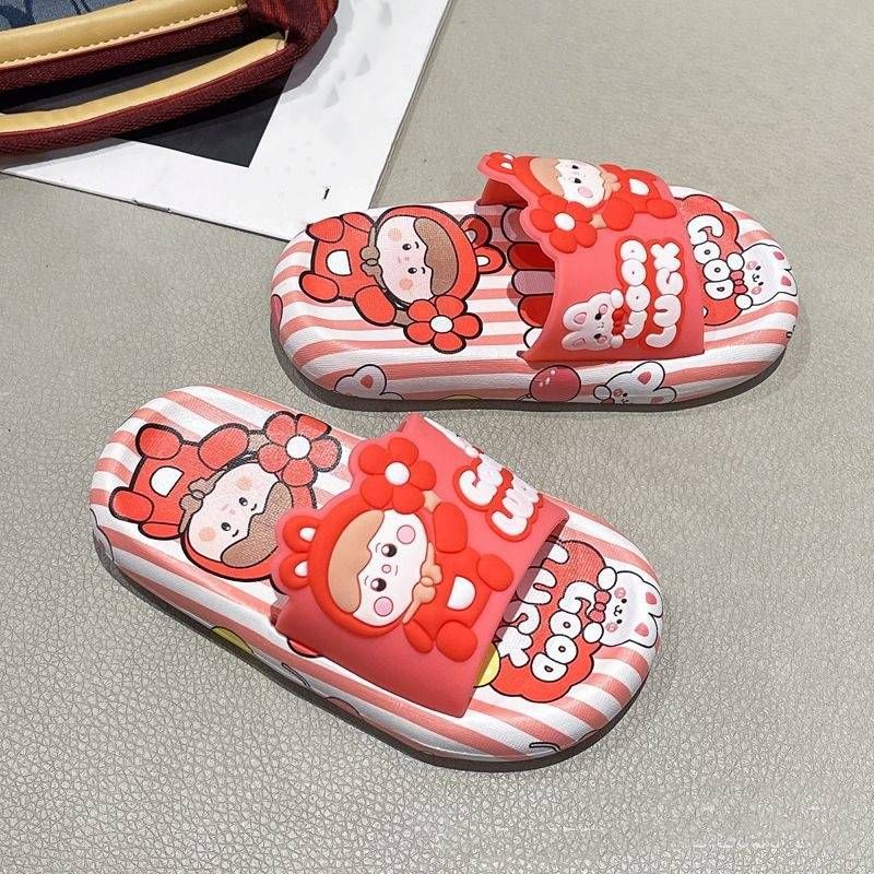 Kinderschuhe Hausschuhe sind super weich und fühlen sich an, als würde man auf Scheiße treten. Jungen und Mädchen rutschfeste Hausschuhe für den Innenbereich, süßes Deodorant, süße Cartoon-Sandalen, leise_voghion.com