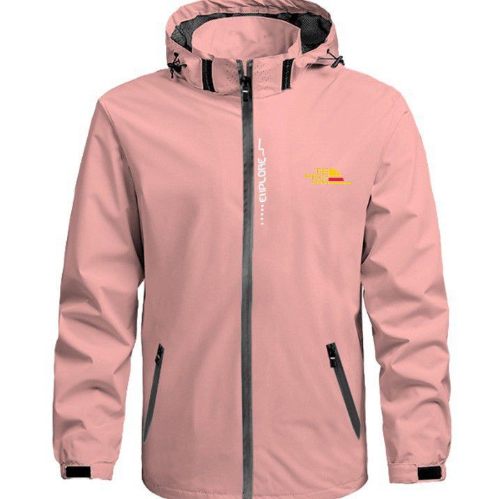 Venkovní běžecká bunda 3 v 1 s kapucí, tištěným vzorem, odnímatelná, větruodolná, nepromokavá, pro muže i ženy_voghion.com