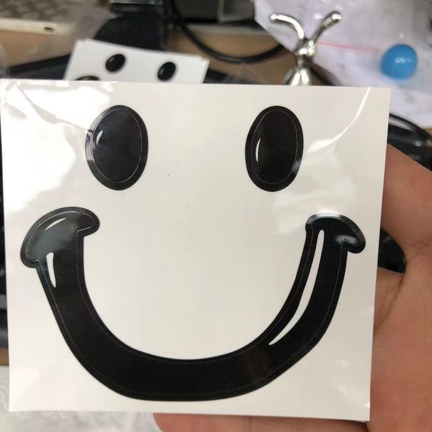 【 Clients de retour 5419 】 Nouveau support avec visage souriant Joker ouvre-couvercle poignée de toilette domestique créative anti-saleté_voghion.com