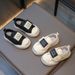 2024 Herbst Neue Kinder Canvas Klettverschluss Shell Kopf Koreanische Ausgabe Jungen Casual Single Mädchen Board Schuhe_voghion.com