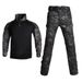 Hanye Camouflage G2 Training Herren Langarm Combat Frog Pants Taktischer Frogman-Anzug_voghion.com