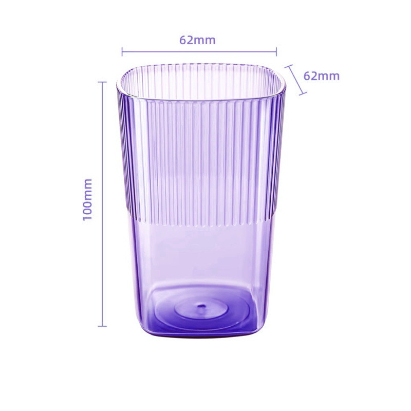 99% Antibacterial Toothbrush Cup Family Couple Children's Toothbrush Mouthwash Cup Wall Mounted Simple Transparent Toothbrush Rack_voghion.com