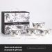Rose-Patterned Ceramic Dinnerware Set - Under-Glaze Porcelain Gift Box For Housewarming_voghion.com