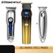 Professional Hair Clipper & Pet Grooming Kit - Cordless Rechargeable, 2-Speed (6500/8200 RPM), Stainless Steel Blade, Ultra-Quiet (Under 50dB)_voghion.com