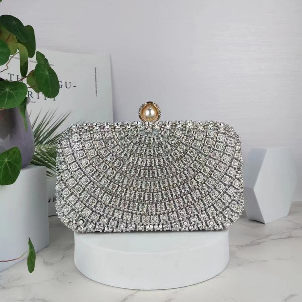 Teemantidega kaetud õhtusöögikott Väike kandiline sidurikott_voghion.com