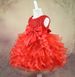 Mother & Kids new style girl flower princess dress bow beaded baby dress flower girl wedding dress tutu skirt_voghion.com