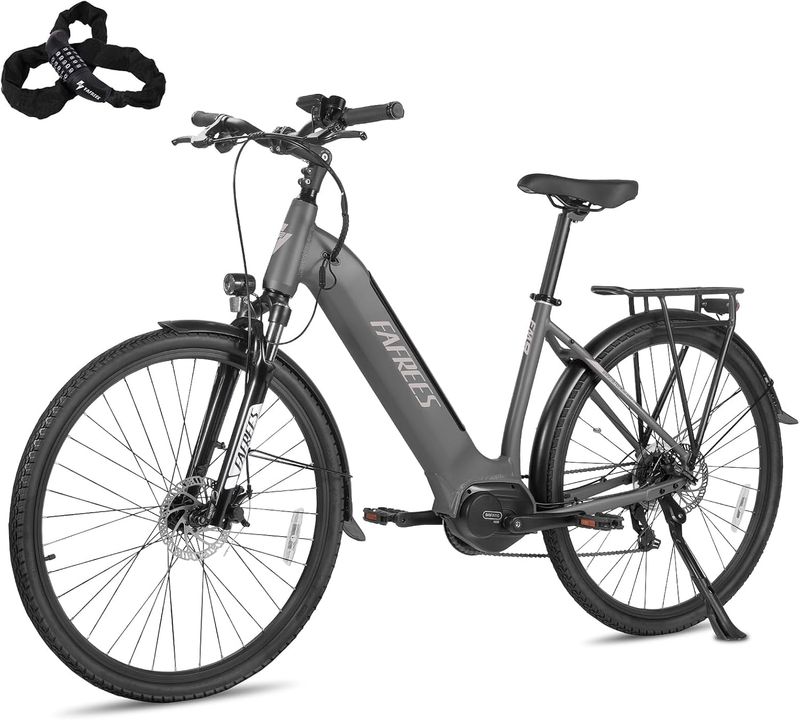 Pánské kolo Fafrees FM9 City E 700C x 45C, střední pohon Bafang 65 N.m, 250 W, 15 Ah \/ 540 Wh [Oficiální] Kolo a elektrokolo_voghion.com