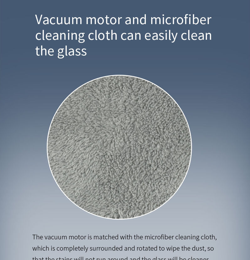 Robot nettoyeur de vitres PST9Pro - Système de navigation gyroscopique à 6 axes avec technologie d'atomisation ultrasonique de 20 ml, capacité d'aspiration de 3800 Pa, batterie de 750 mAh_voghion.com