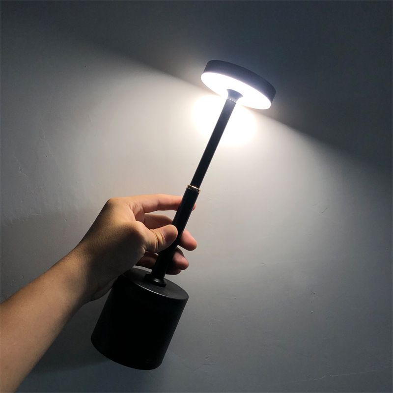 Wohnmöbel Neue Metall-Touch-Split-Schreibtischlampe Retro Split I-förmige Schreibtischlampe Dekoration Café USB-Nachtlicht_voghion.com