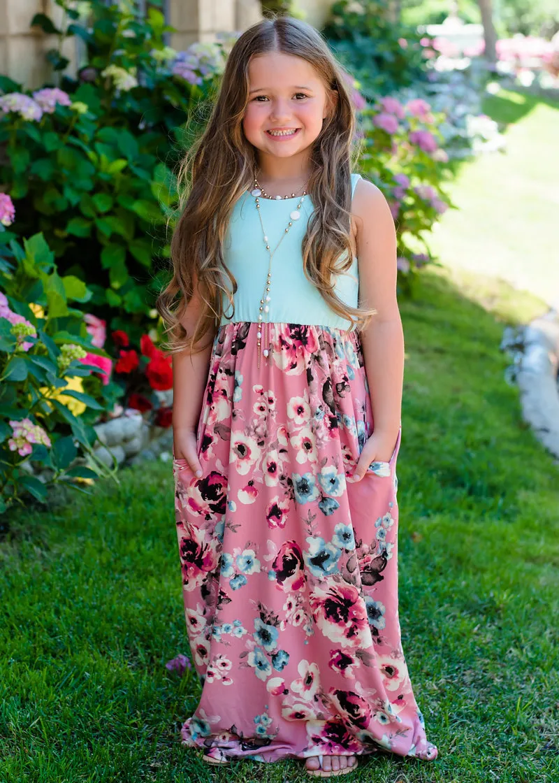 Commerce extérieur Europe et Amérique Été Mère et fille Parent enfant vêtements gilet robe robe XX0129_voghion.com