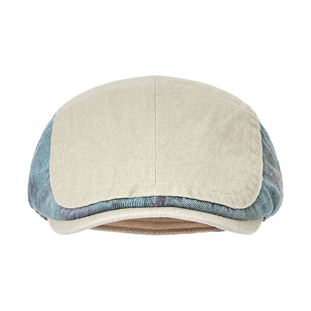 Cappello da baseball in stile post-apocalittico, patchwork di cotone, stile vintage, lavato_voghion.com