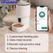 Distributeur automatique de nourriture pour animaux de compagnie, 1 unité, intelligent, avec contrôle par application, pour chats et chiens, distributeur intelligent de nourriture pour animaux de compagnie, télécommande_voghion.com