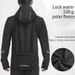 Giacca invernale ROCKBROS Giacca da ciclismo Maglia softshell calda Taglia asiatica M-4XL_voghion.com
