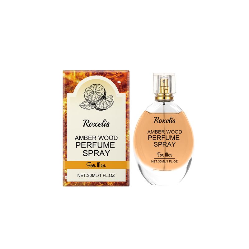 Amber Wood Parfümspray Frischer Duft Charm Amber Natürlich Elegant Dauerhaft Tragbares Parfüm_voghion.com