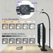 Double Head LED Clip Remote Control Desk Architect Table Lamp For Home Office Lighting Color Modes And 5 Dimmable_voghion.com