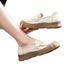 Dongguan Genuine Loafers New Style Shallow Round Toe Comfortable Versatile Soft Leather Flat Shoes For Women_voghion.com