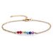 Anklet Jewelry Accessories For Women, New Ancient Style Yoga Stone Anklet, Stainless Steel Korean Version, Simple Design_voghion.com