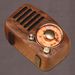 R919 Portable FM Radio With 5.0 BT Speaker; Walnut Wooden FM Radio With Old Fashioned Classic Style; Strong Bass Enhancement; Loud Volume_voghion.com