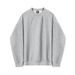 Round Neck Silhouette Design, Long Sleeved Sweatshirt, Men's Casual Loose Fitting Pullover, Niche Top_voghion.com