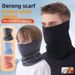 Warm Cycling Mask Versatile Multifunctional Neck Gaiter Running Hiking Fleece Magic Headscarf Outdoor Face Cover_voghion.com
