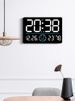 New Living Room Wall Simple Modern LED Digital Bluetooth Automatic Time Setting Electronic Clock 6667_voghion.com