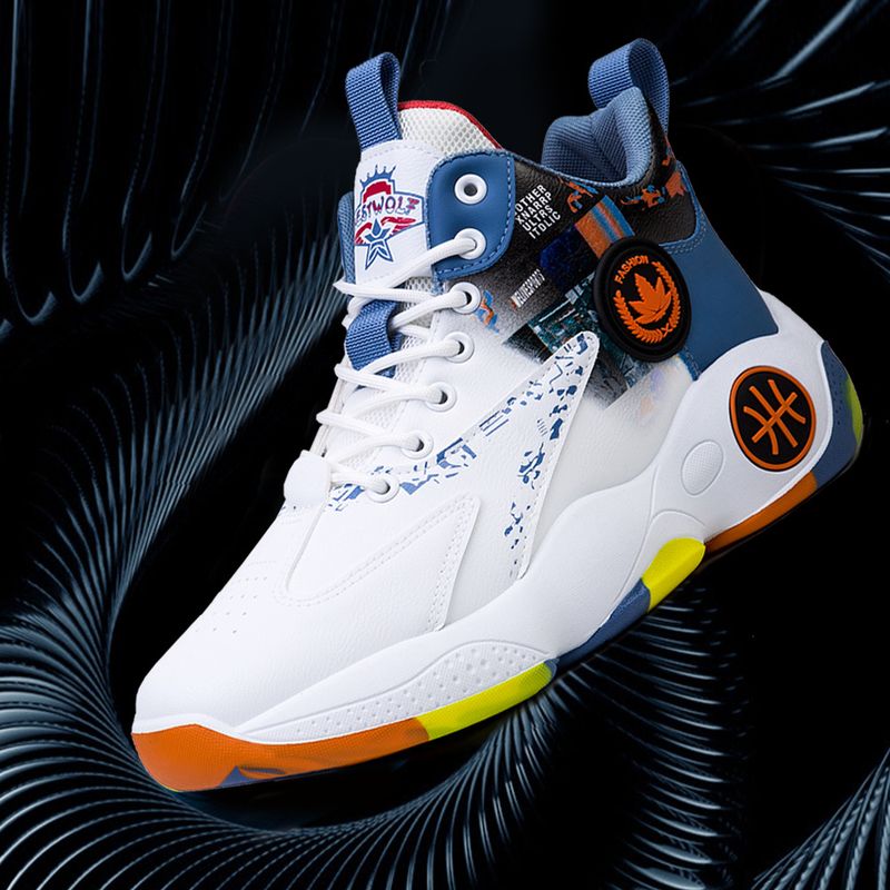 Men's Sneakers 2025 New High-Top National Youth Basketball Spring Breathable Running Trend Shoes_voghion.com