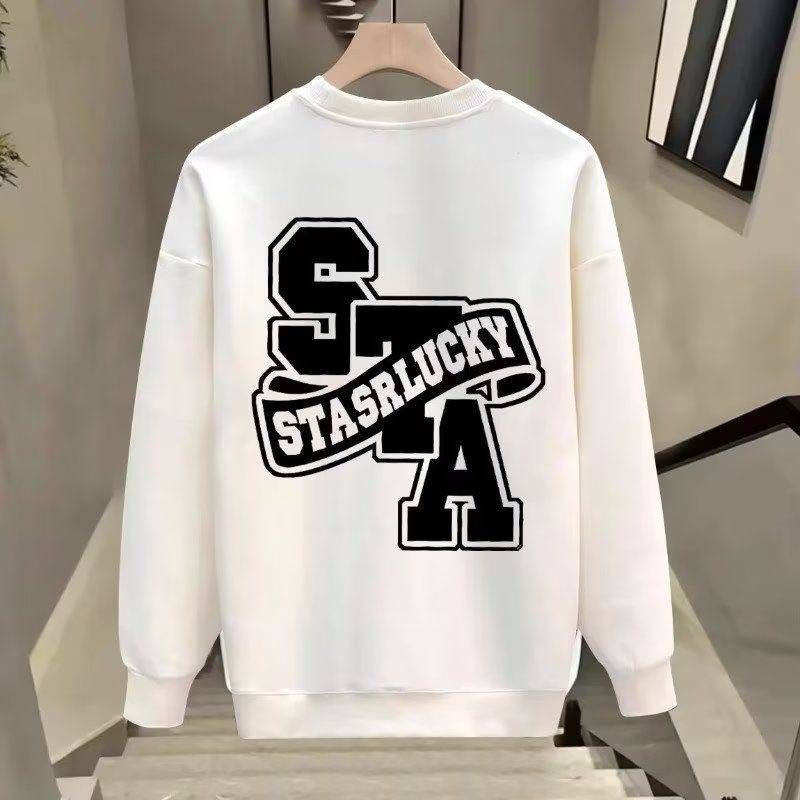 Autumn/Winter 2024 Loose plus size pullover hoodie 100% cotton hoodie_voghion.com