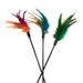 Pet Cat Toy Bell Long Rod Colorful Feather Teaser Wand Scratch And Bite Resistant Boredom Relief_voghion.com