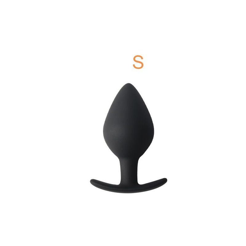 Plug anal en silicone en forme de cœur_voghion.com