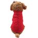 Autumn And Winter New Pet Dog Clothes Cable Knit Sweater Series For Teddy Poodle Small Medium Large Dogs_voghion.com
