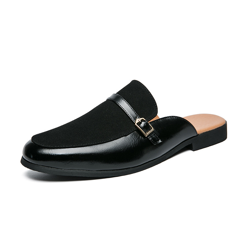 Außenhandel Herren Britischer Stil Business Halbschuhe Kleine Lederschuhe Grenzüberschreitende Große Mode Atmungsaktive Ärmel Füße Zehenkappe_voghion.com