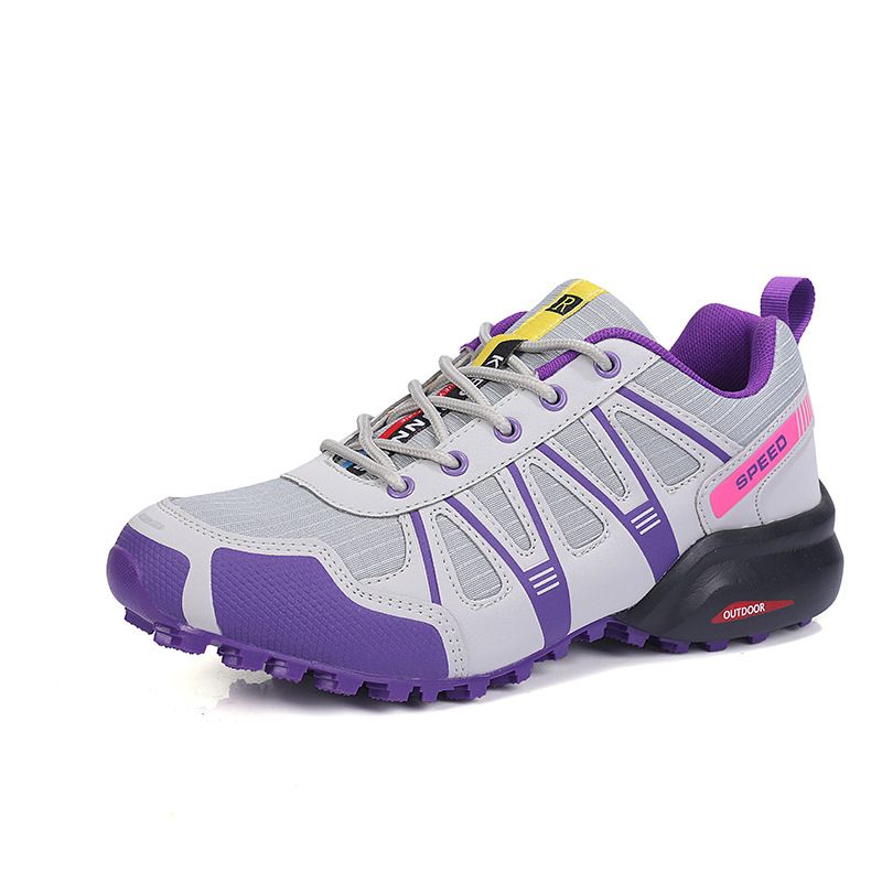 Chaussures de randonnée en plein air transfrontalières chaussures de cyclisme de randonnée pour femmes chaussures de cyclisme de grande taille en caoutchouc faible résistance à l'usure antidérapante Salomon_voghion.com