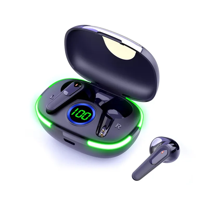 Air Pro 80 Bluetooth-Headset Air Pro 80 Sportspieldisplay LED-Rauschunterdrückung mit kabellosem Mikrofon FANG_voghion.com