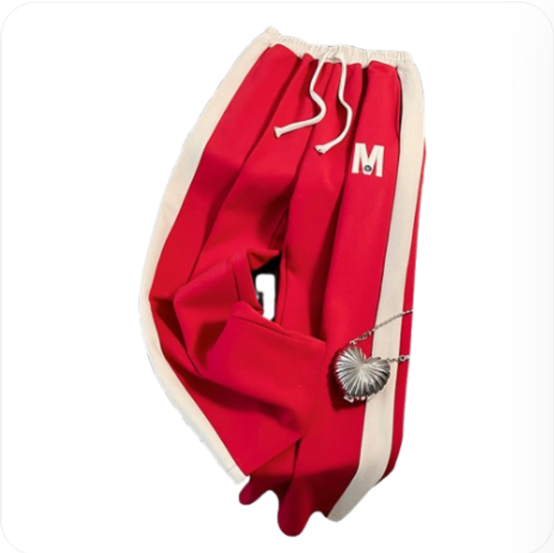 Women's Clothing high end casual sports suits for women spring new style trendy fashion brand jacket wide leg pants two piece suit_voghion.com