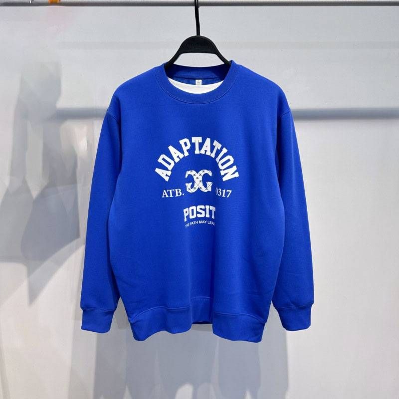 Herenkleding Winter Plus Fluwelen Ronde Hals Sweatshirt Bedrukking Verdikte Sweatshirt Pullover_voghion.com