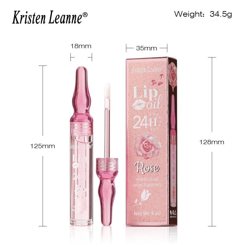 Cross Border Black Technology Long Term Water Locking Rose Petals Moisturizing And Moisturizing Lip Gloss Dudu Lip Oil_voghion.com