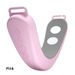 Professionele EMS microstroom gezichtsmassager voor V-lift en afslanken - Draagbaar slim schoonheidsapparaat met oplaadbare batterij (wit/roze)_voghion.com
