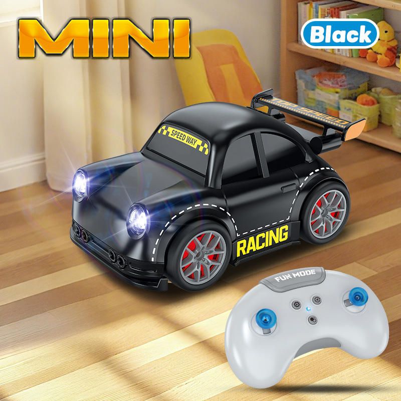 Smart Sensor Mini Remote-Controlled Racing Car 2.4G Following Obstacle-Avoidance Multi-Function Drift Car With Music And Lights_voghion.com
