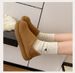 Boken Women's 2025 New Style Fleece And Thickened Warm Cotton Shoes_voghion.com