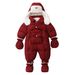 Mother & Kids Premium Winter Baby Romper With Hood – Thick Cotton-Padded Jumpsuit For Infants & Toddlers (66-90cm) – Unisex, Long Sleeve, Zip-Up_voghion.com