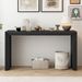 Modern Style Console Table Made Of Paulownia Solid Wood Veneer,Suitable For Foyer, Living Room, Or Entryway_voghion.com