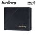 Neue kurze Brieftasche für Herren von Baellerry, Business, mehrere Kartenfächer, dreifach gefalteter Reißverschluss, Geldbörse für Männer_voghion.com