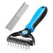 Wholesale pet knot comb dog hair comber double-sided brush to remove floating hair comber cat comb hair removal comb_voghion.com