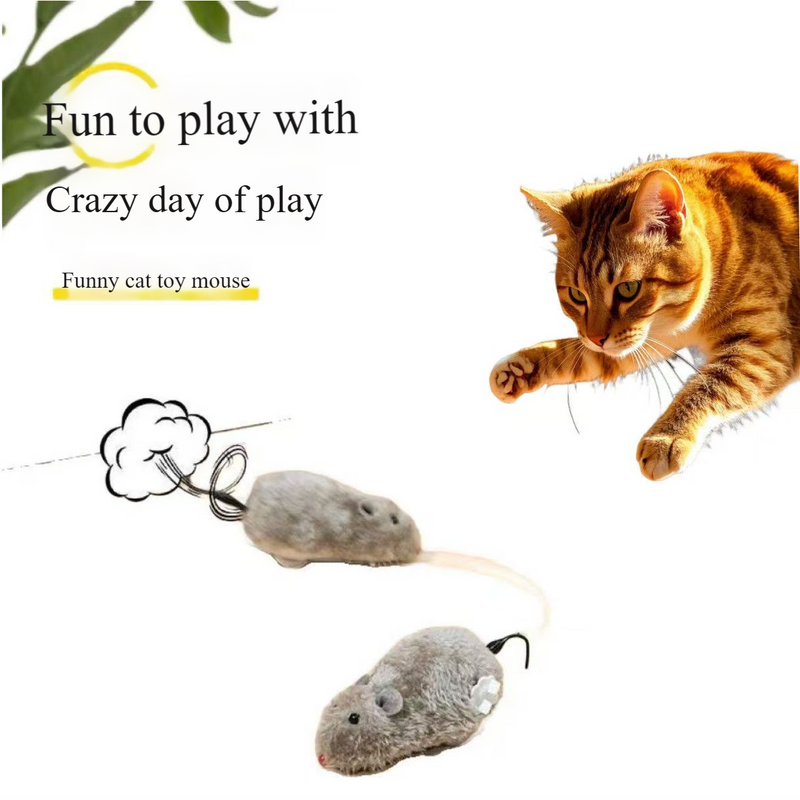 Internet Celebrity Toy Plush Prisoner Mouse Simulation Animal Can Run Durable, Dog, Funny_voghion.com