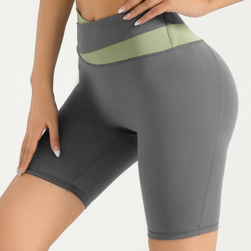 Women's Athletic Shorts - Seamless Naked Feel Training Shorts For Yoga & Pilates_voghion.com
